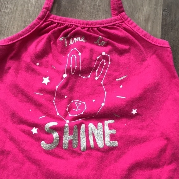 4 for $25  pink Joe fresh SHINE jumper 6-12 - Picture 2 of 4